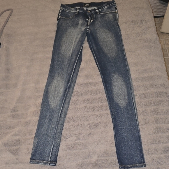 Lavo Denim - Women's Lavo Stylish Blue Skinny Stretch Jeans Size Small